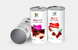 干果零食使用圓形紙罐包裝好不好？