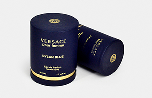 這款紙圓筒包裝，看起來有點兒“另類”