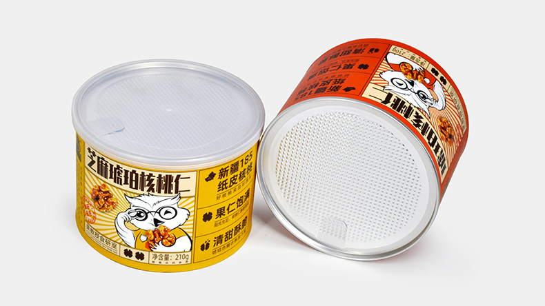 哪一種紙罐包裝更適合休閑食品？